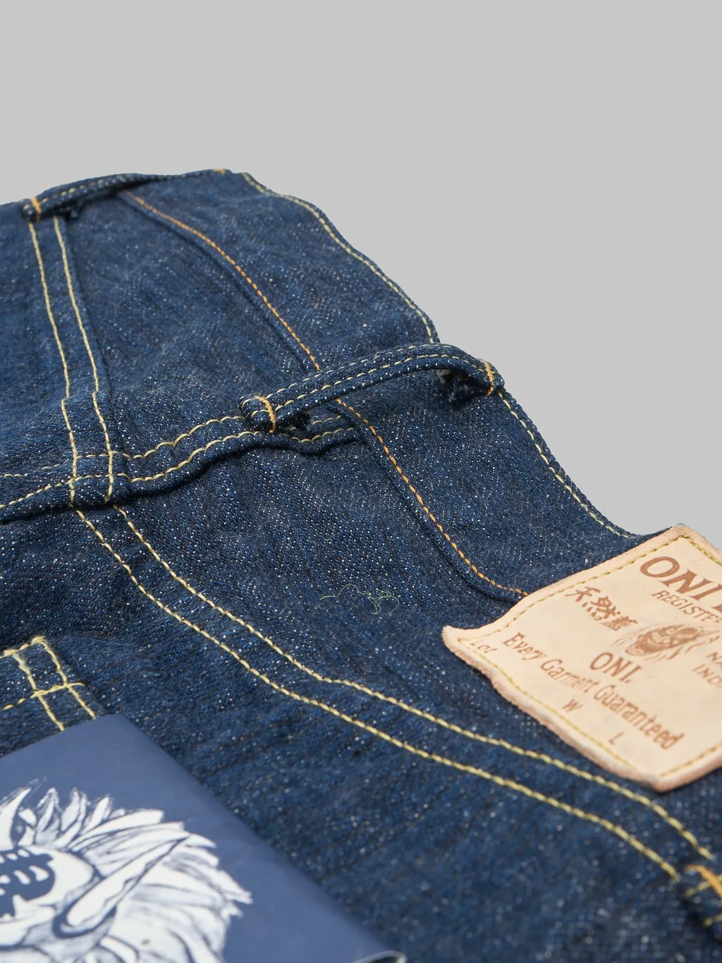 ONI Denim 288 "Kiwami" 16oz Natural Indigo Regular Straight Jeans