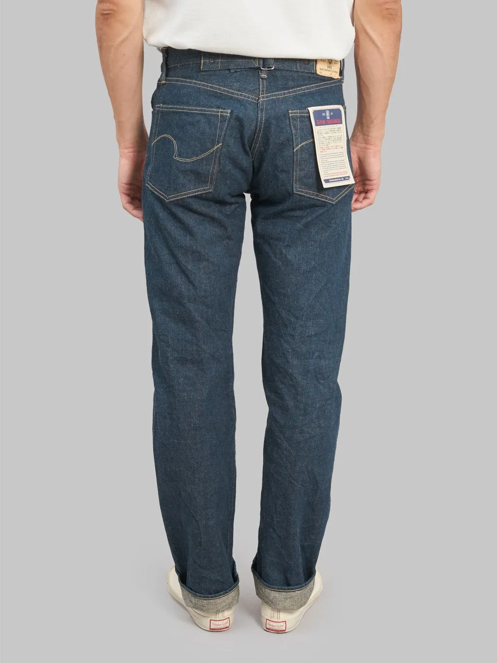 ONI Denim 295 "Ishikawadai" 15oz Cinch-Back Loose Straight Jeans