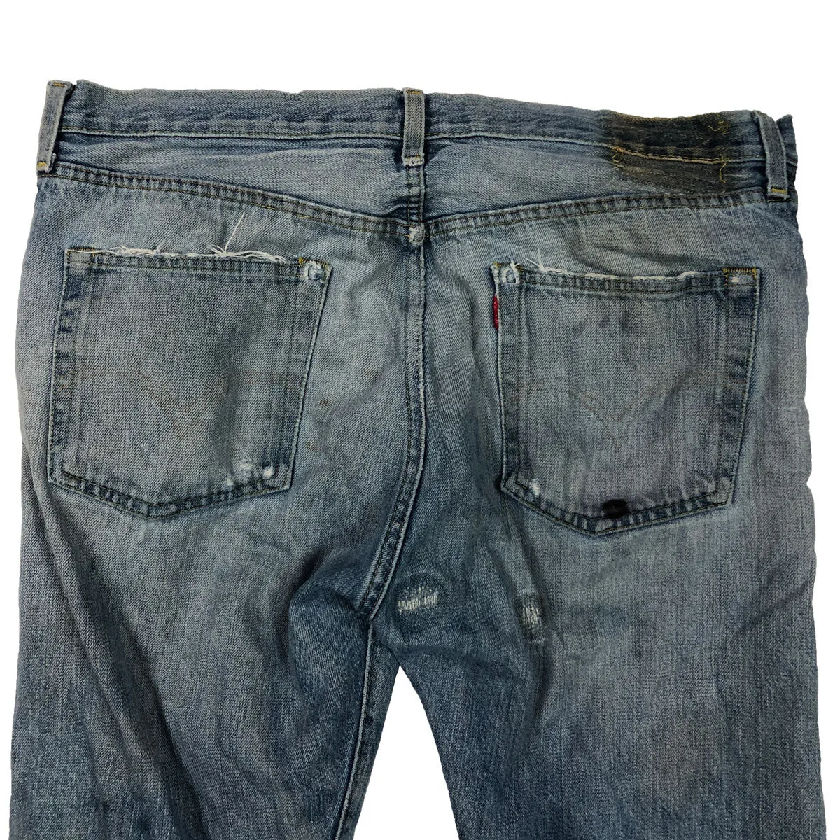 Patched Levi's 501 xx Limited Big E Redline Denim Jeans