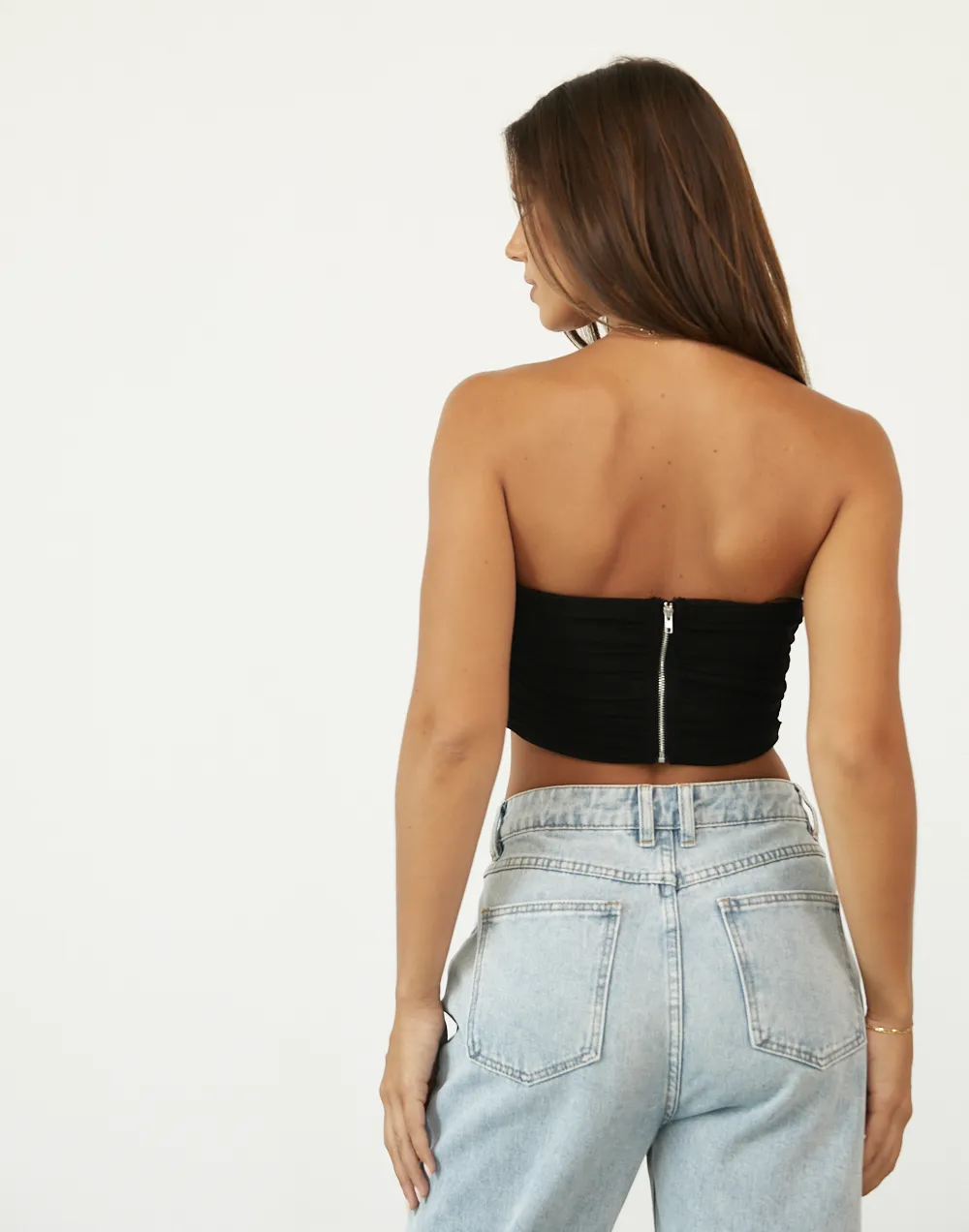 Payton Crop Top (Black)