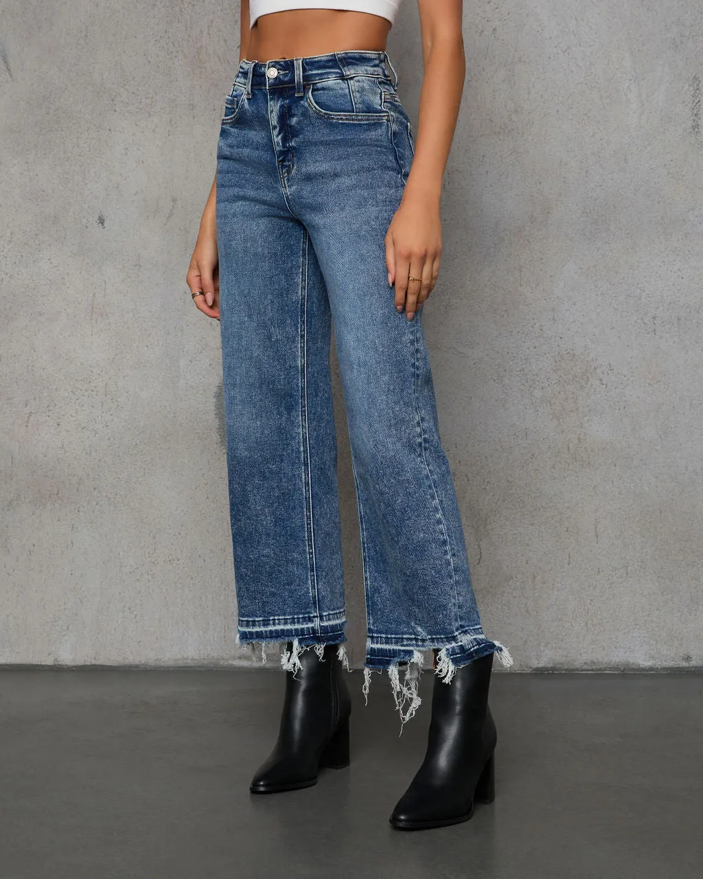 Perfect Storm High Rise Straight Leg Jeans