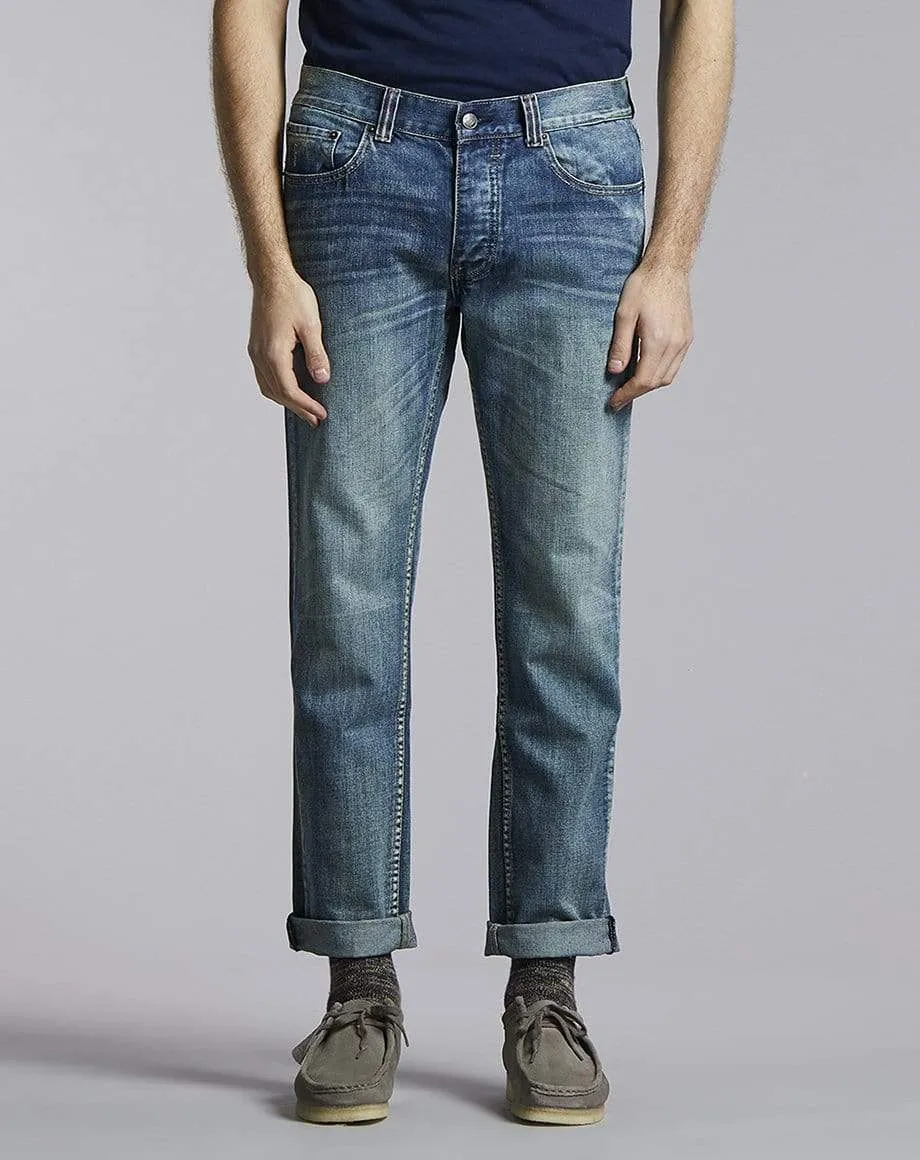 Phoenix Solis Slim Denim Jean | Light Indigo Wash