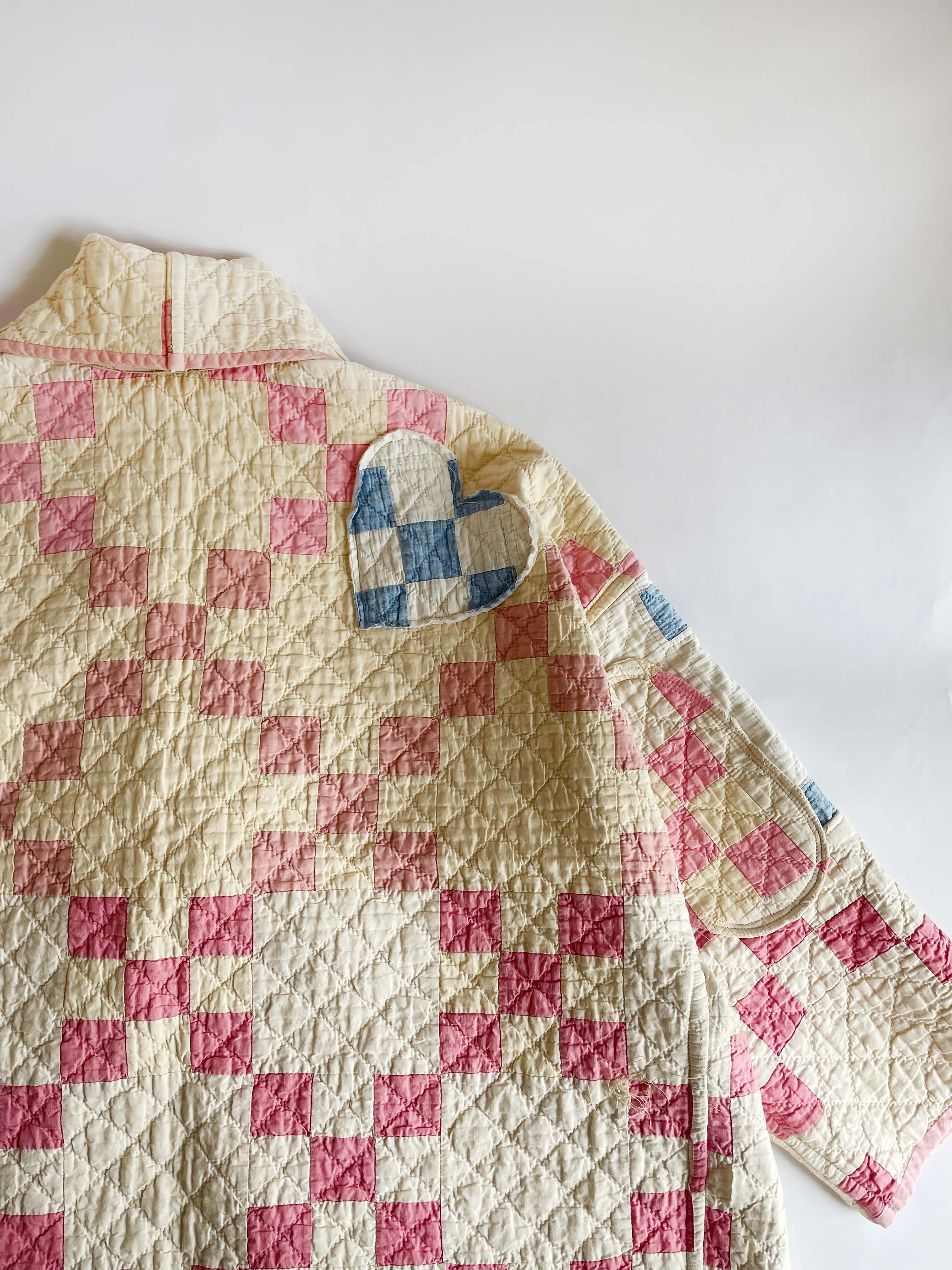 Pink and Blue Patchwork Emma Jacket