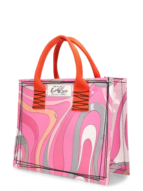 Pucci   Small 3D print denim tote bag 