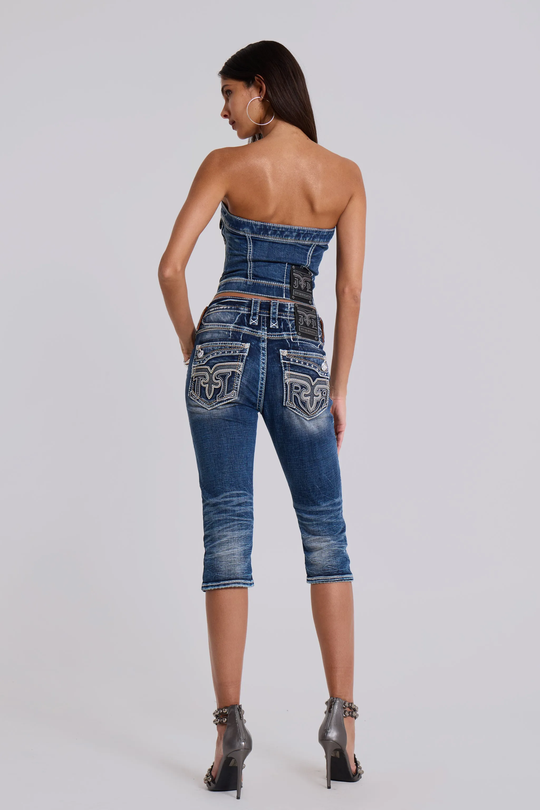 Rock Revival Capri Jeans