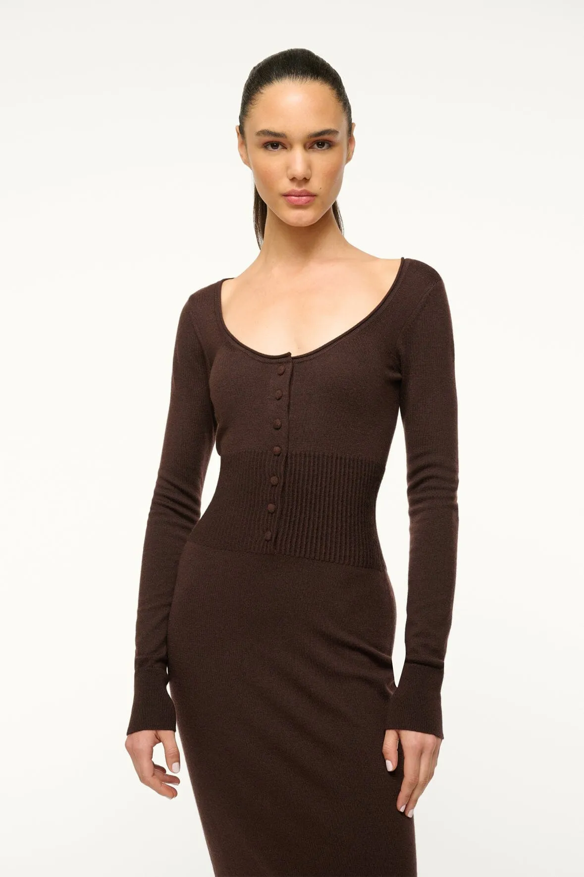 SABRINA DRESS | DARK CHOCOLATE