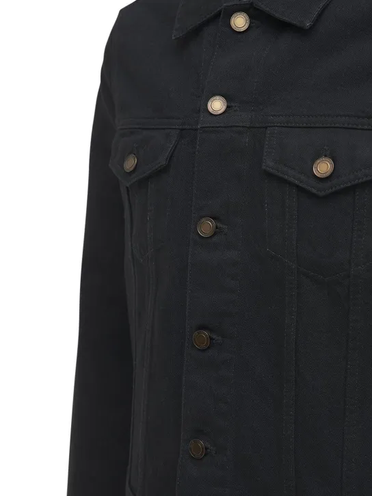 Saint Laurent   Fitted cotton denim jacket 