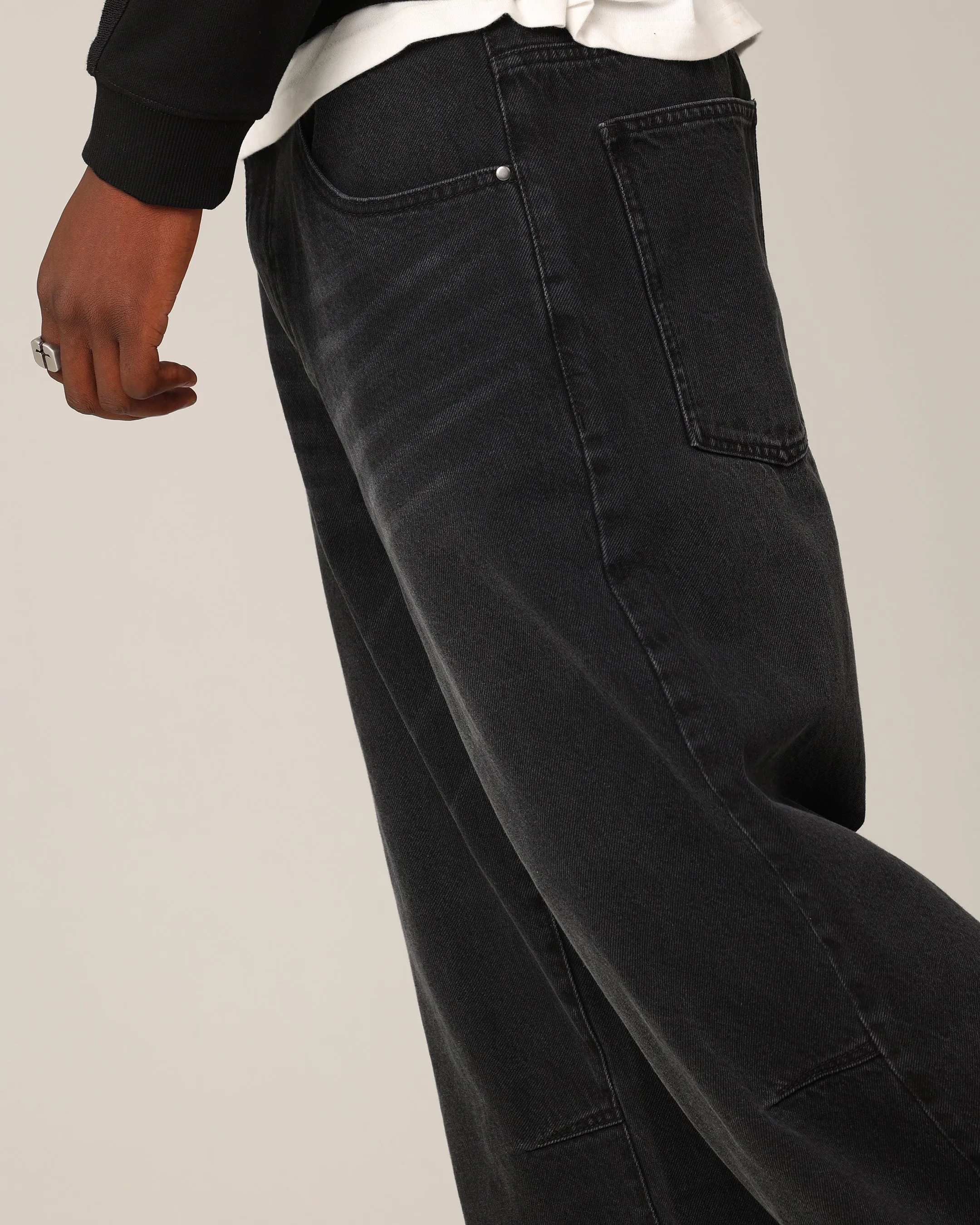 Saint Morta Amplus Jeans Black Shadow