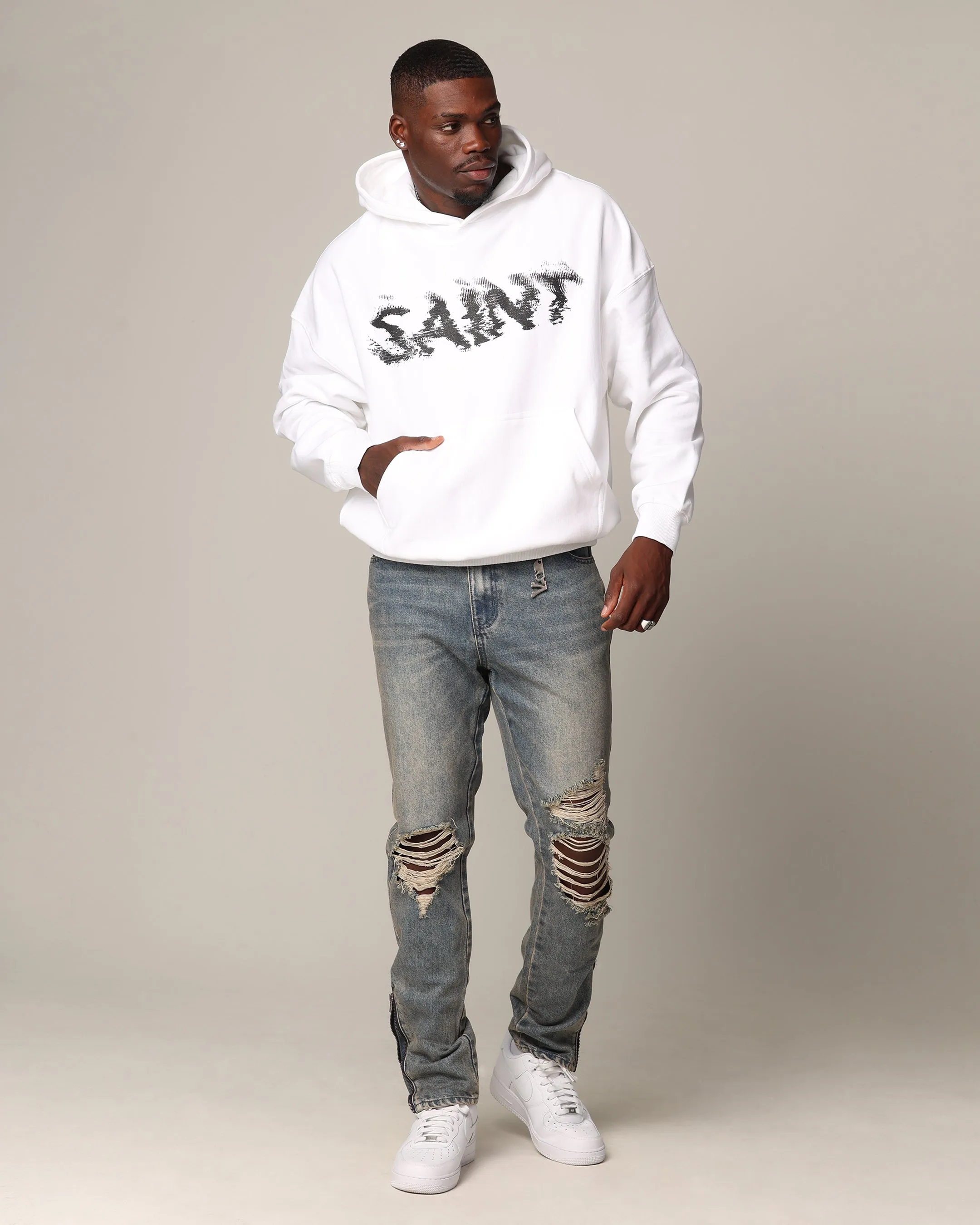 Saint Morta Deadbeat Fimi Jeans Dirty Blue