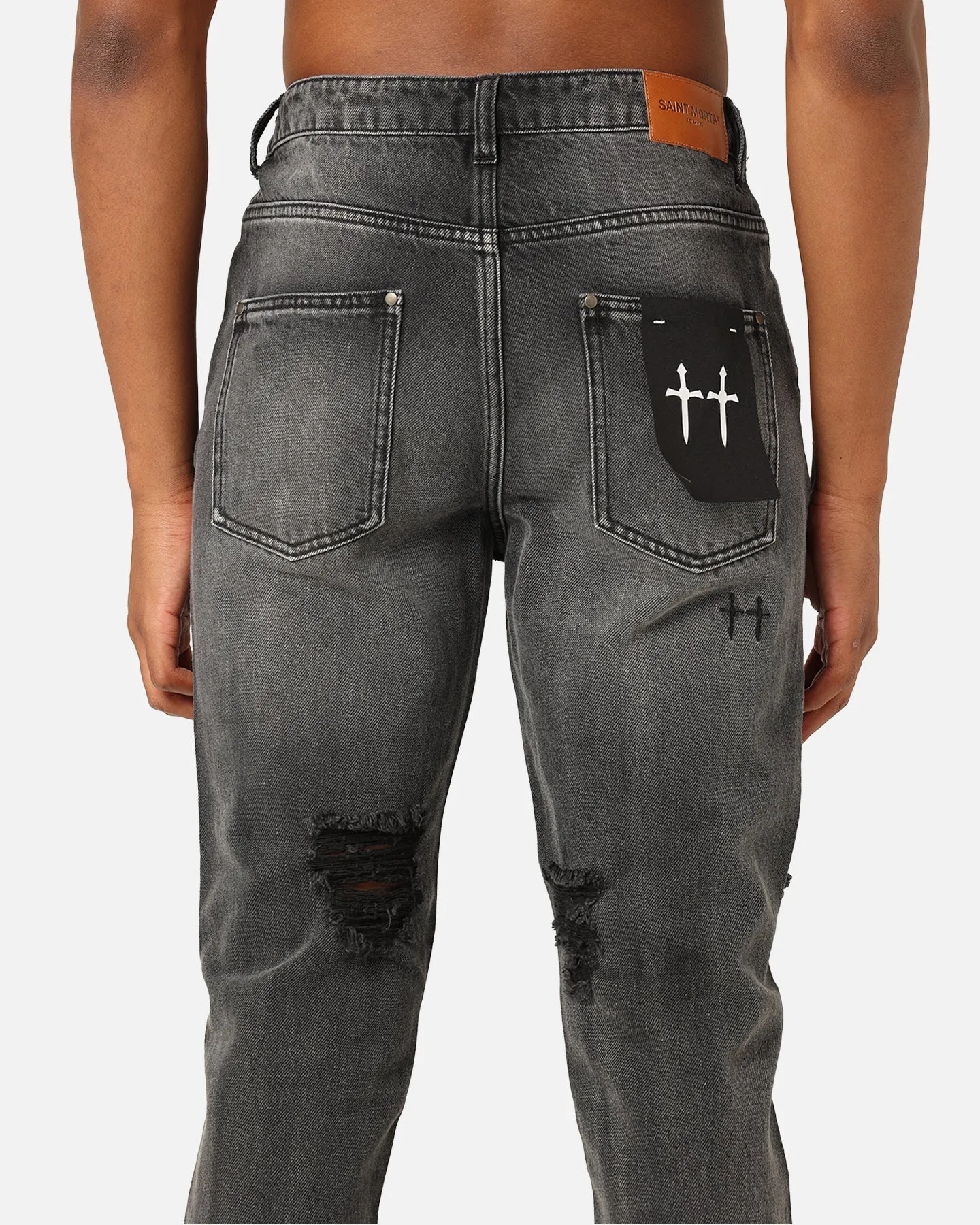 Saint Morta Riot Fimi Jeans Grey Ash