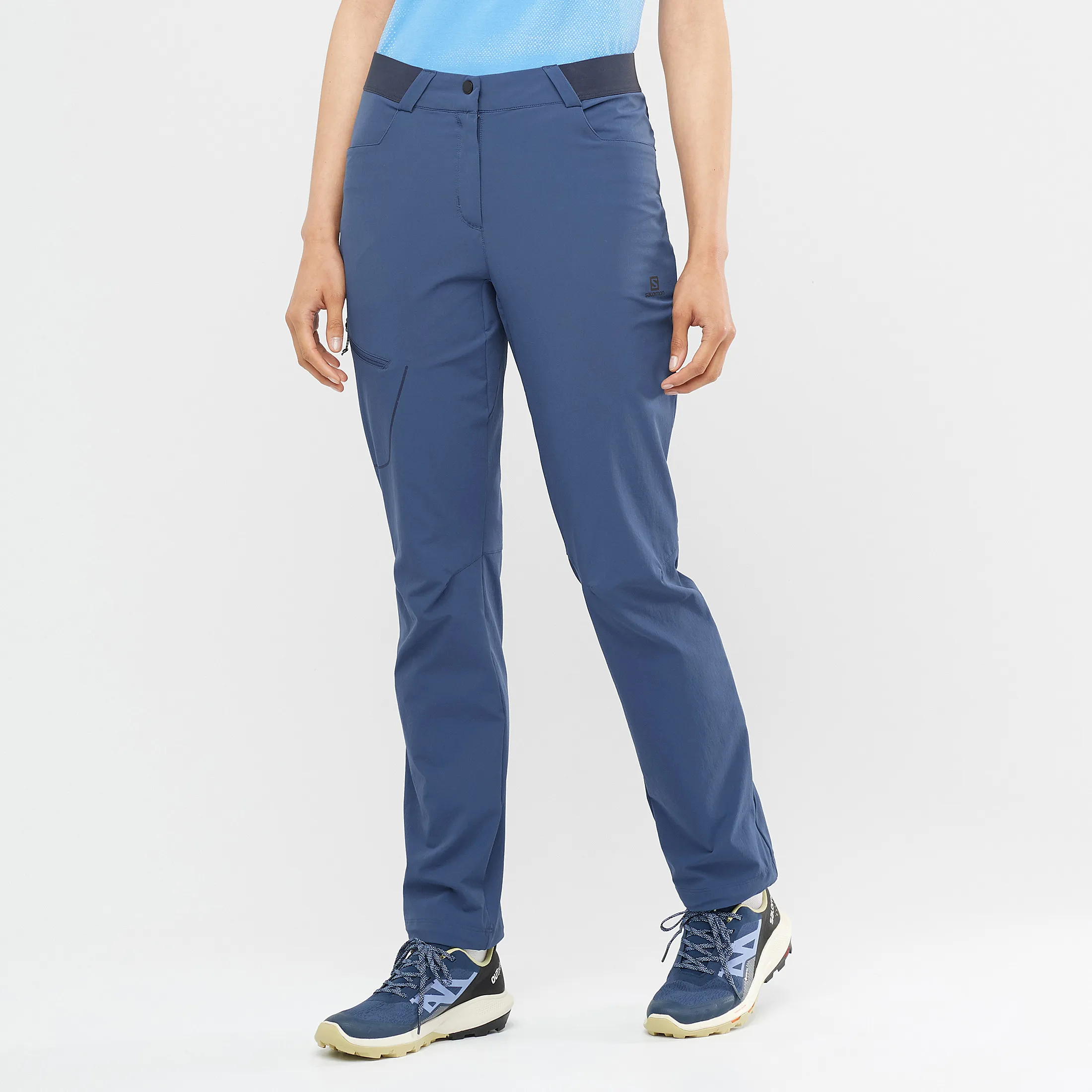 Salomon Women&#x27;s Wayfarer Pants (spring 2022) Dark Denim | Buy Salomon Women&#x27;s Wayfarer Pants (spring 2022) Dark Denim here | Outnorth