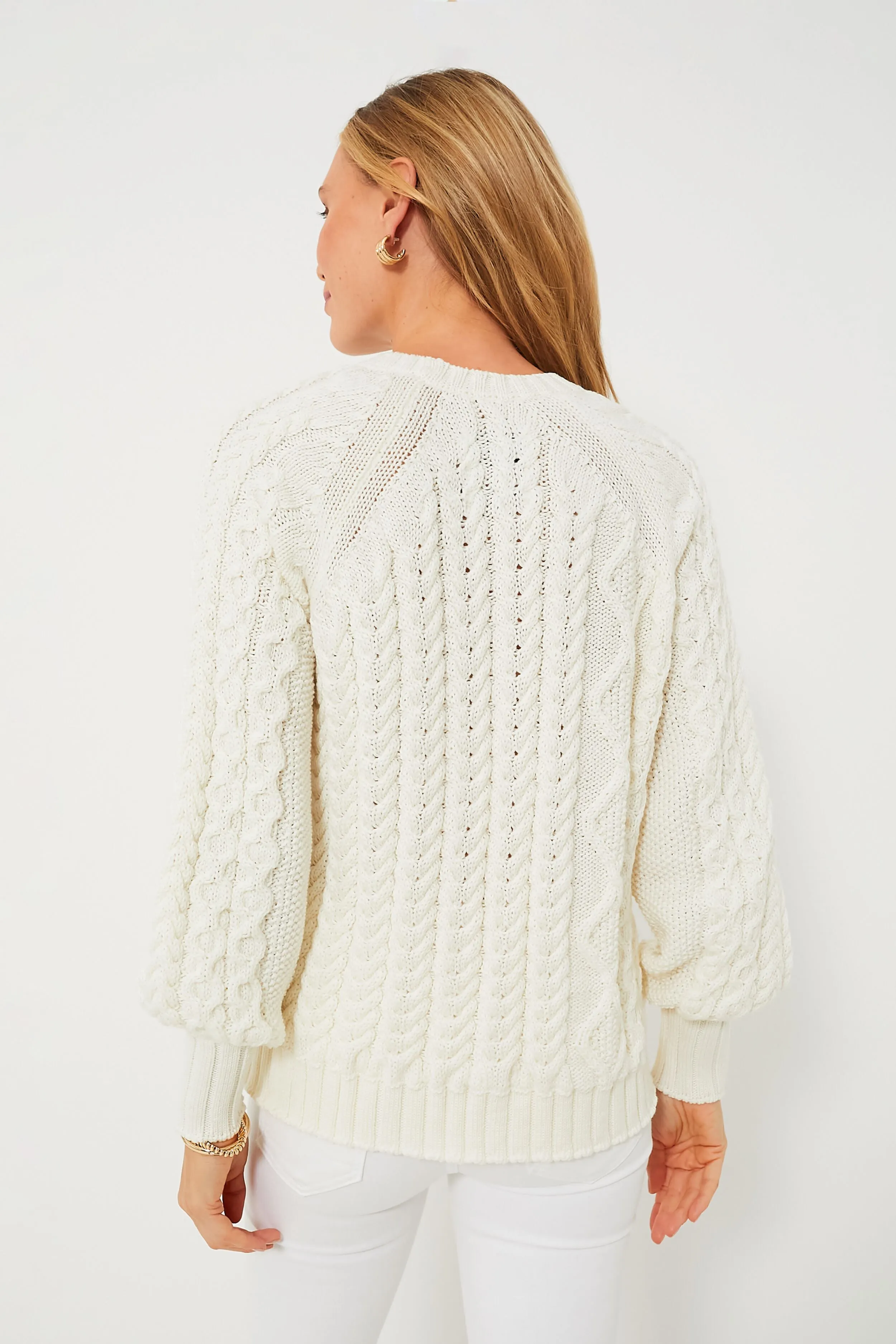 Sea Salt Harmonija Cable Sweater