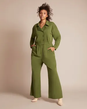 Sheila Jumpsuit | Forest Green