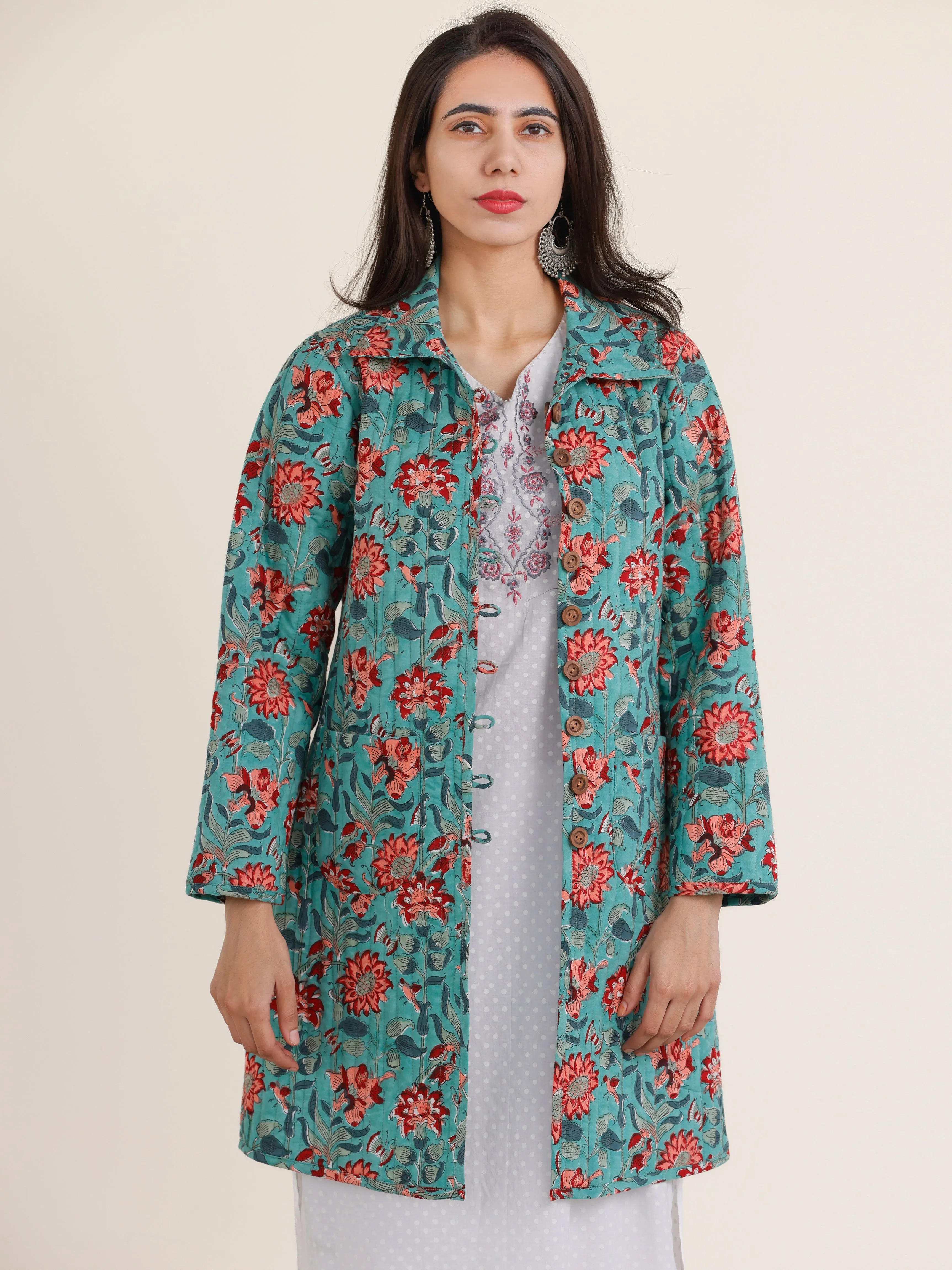 Shishir Samna Quilted Reversible Jacket