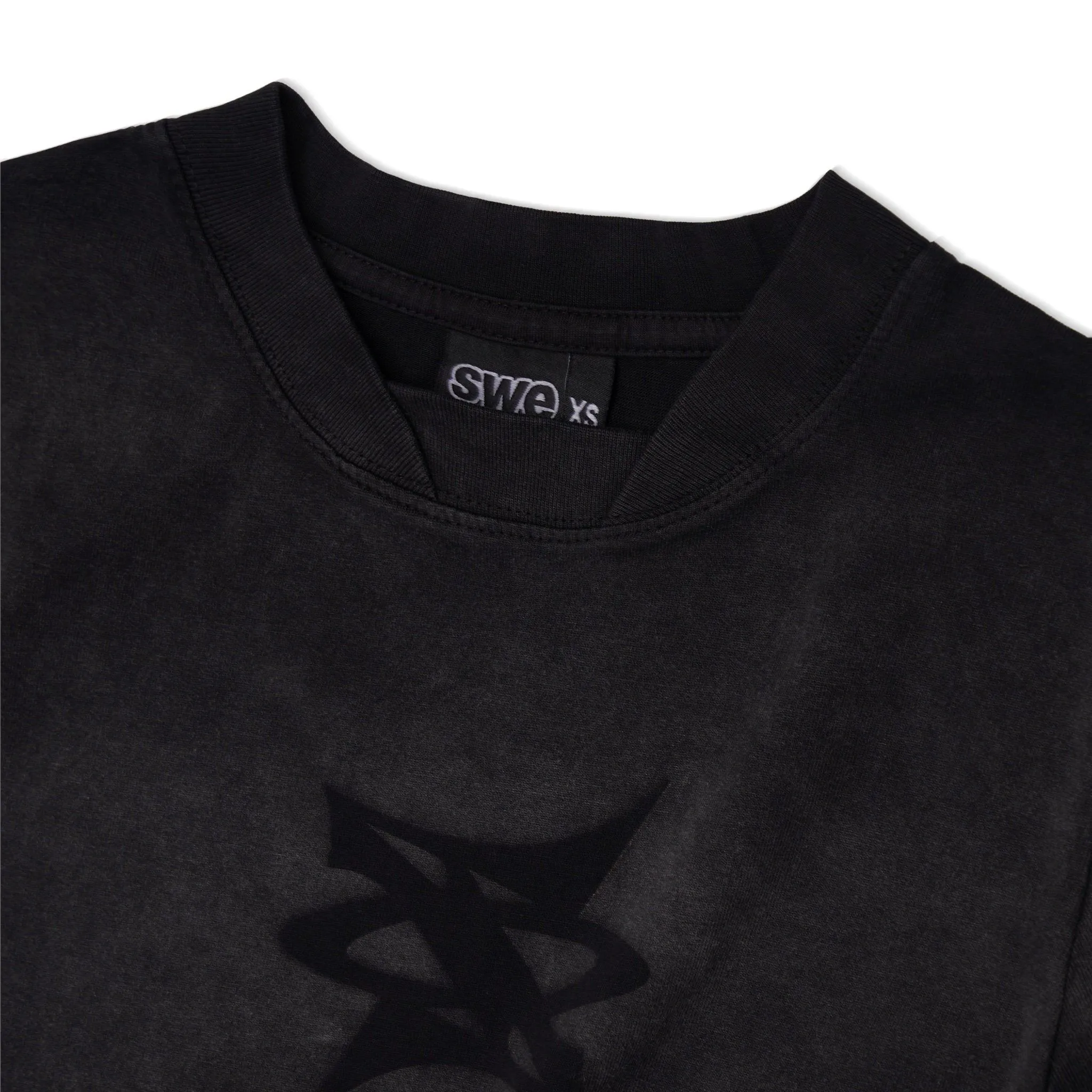 SIGNAL BABY TEE - BLACK