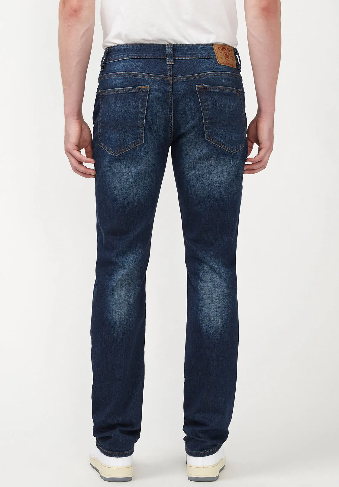 Slim Ash Men's Jeans in Mid Blue - BM22633