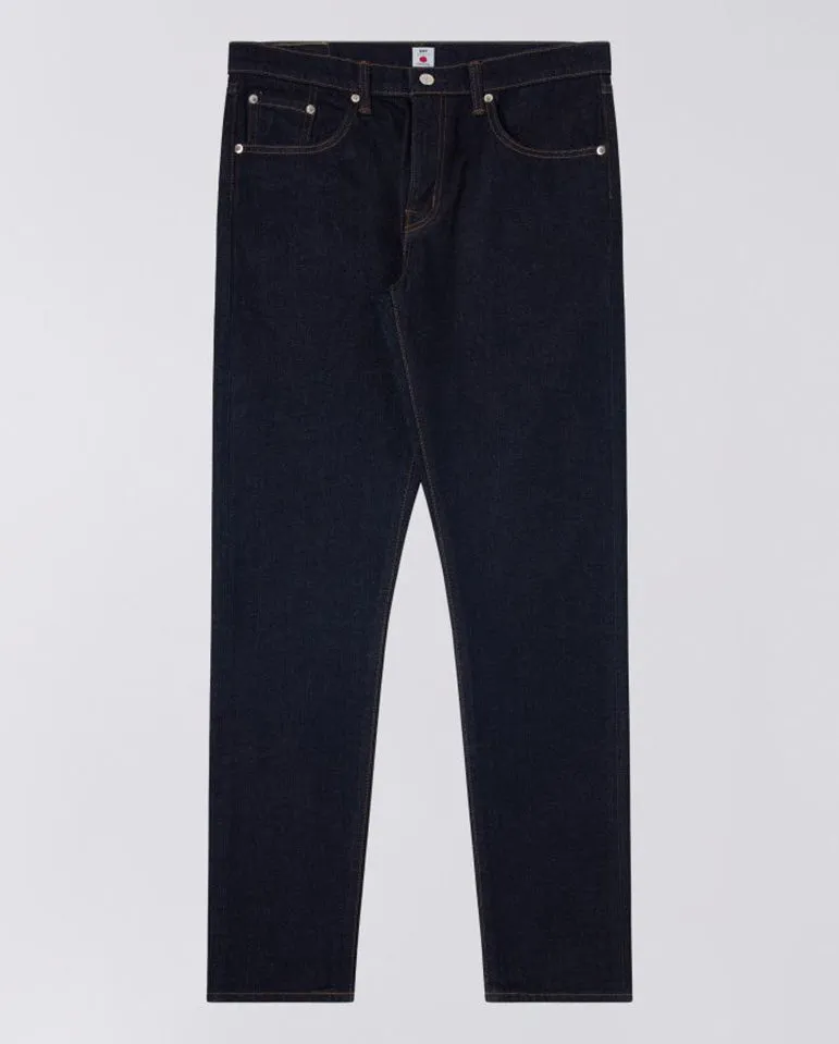 Slim Tapered Kaihara Stretch Denim Blue Rinsed