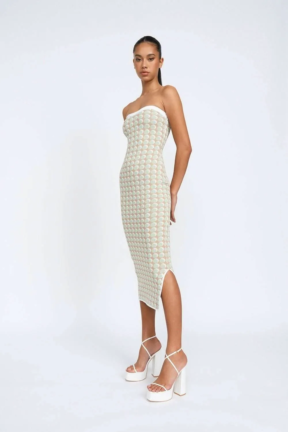 Sol Geo Knit Midi Dress