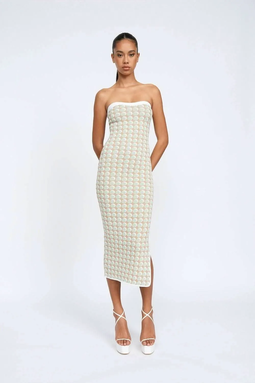 Sol Geo Knit Midi Dress