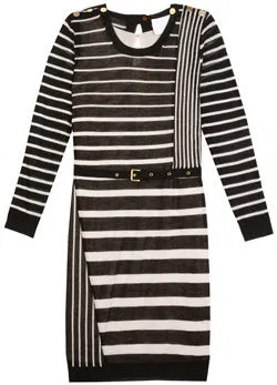 Striped Knit Dress