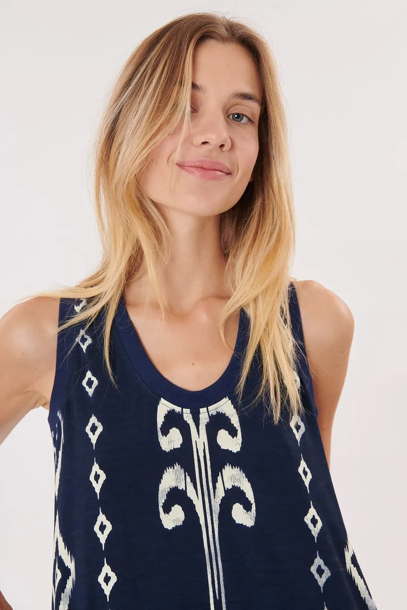 Talavera Dress-indigo