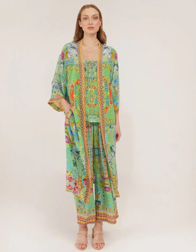 Tapioka Long Kimono Capri