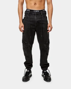 The Anti Order Para Military Relaxed Jeans Stone Wash Black