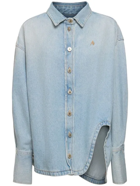 The Attico   Shirt denim jacket 