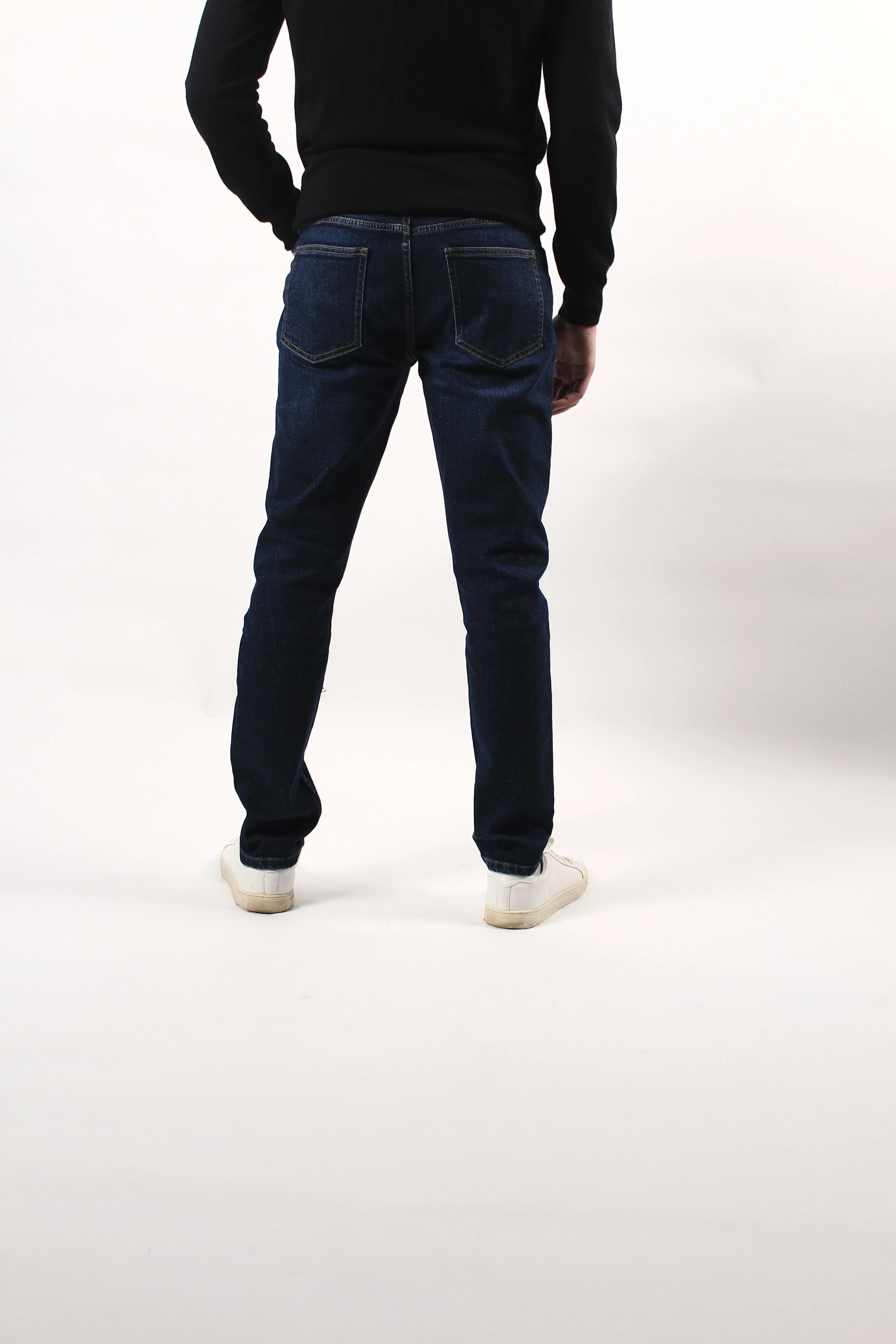 ThirdWorld® Slim Fit Jeans - Men's Vintage Blue Denim - Stylish All-Day Wear - Sleek Fit - Vintage Blue