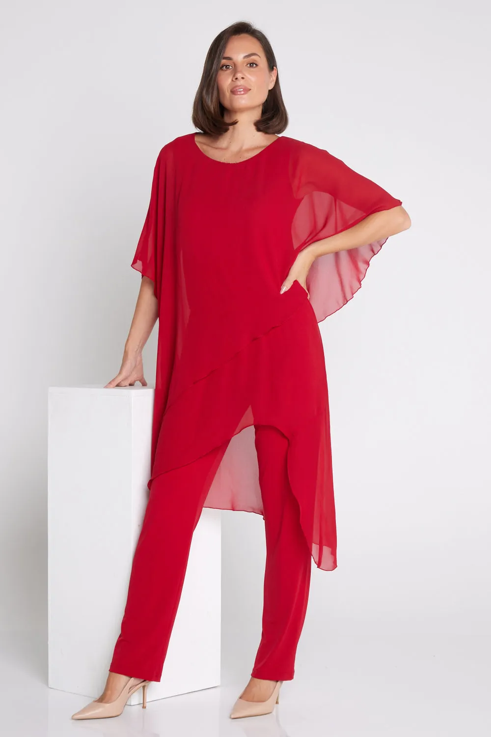 Tilly Jumpsuit - Red