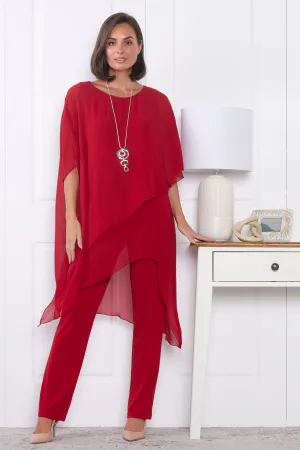 Tilly Jumpsuit - Red