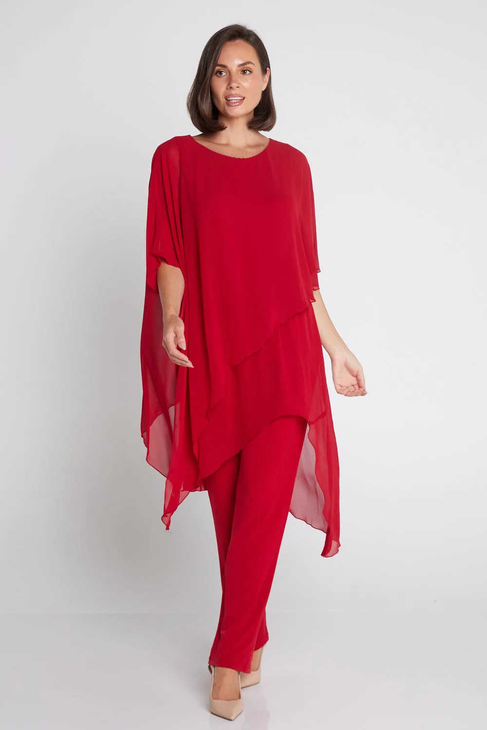 Tilly Jumpsuit - Red