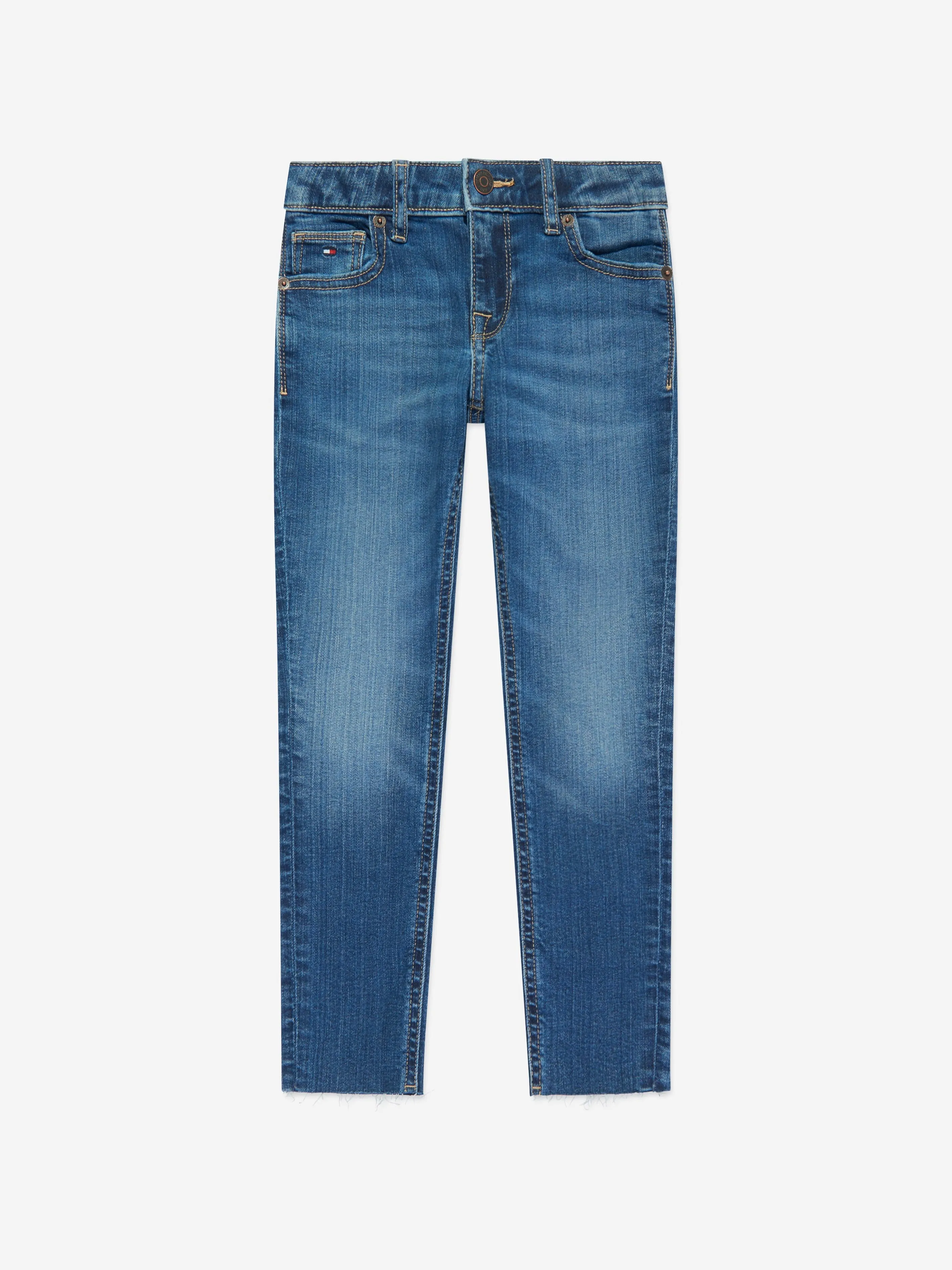 Tommy Hilfiger Girls Nora Skinny Fit Jeans in Blue