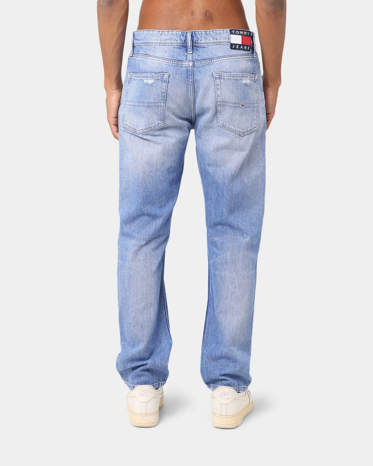 Tommy Jeans Ethan Relaxed Straight Leg Jeans Denim Light