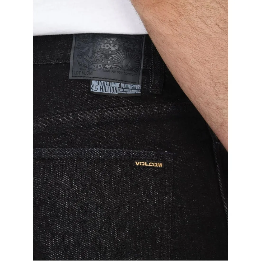 Volcom Modown Denim - Black Rinser