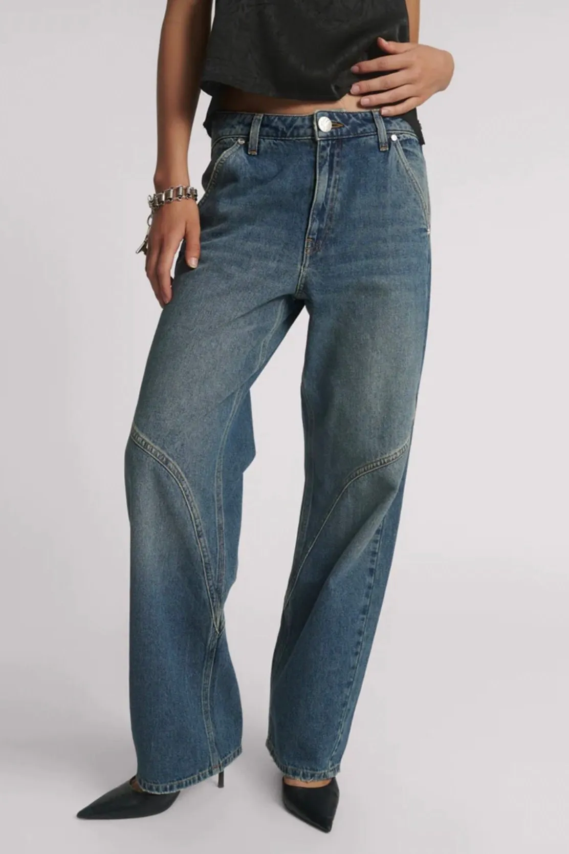 Western Wonder Jeans Blue Thunder