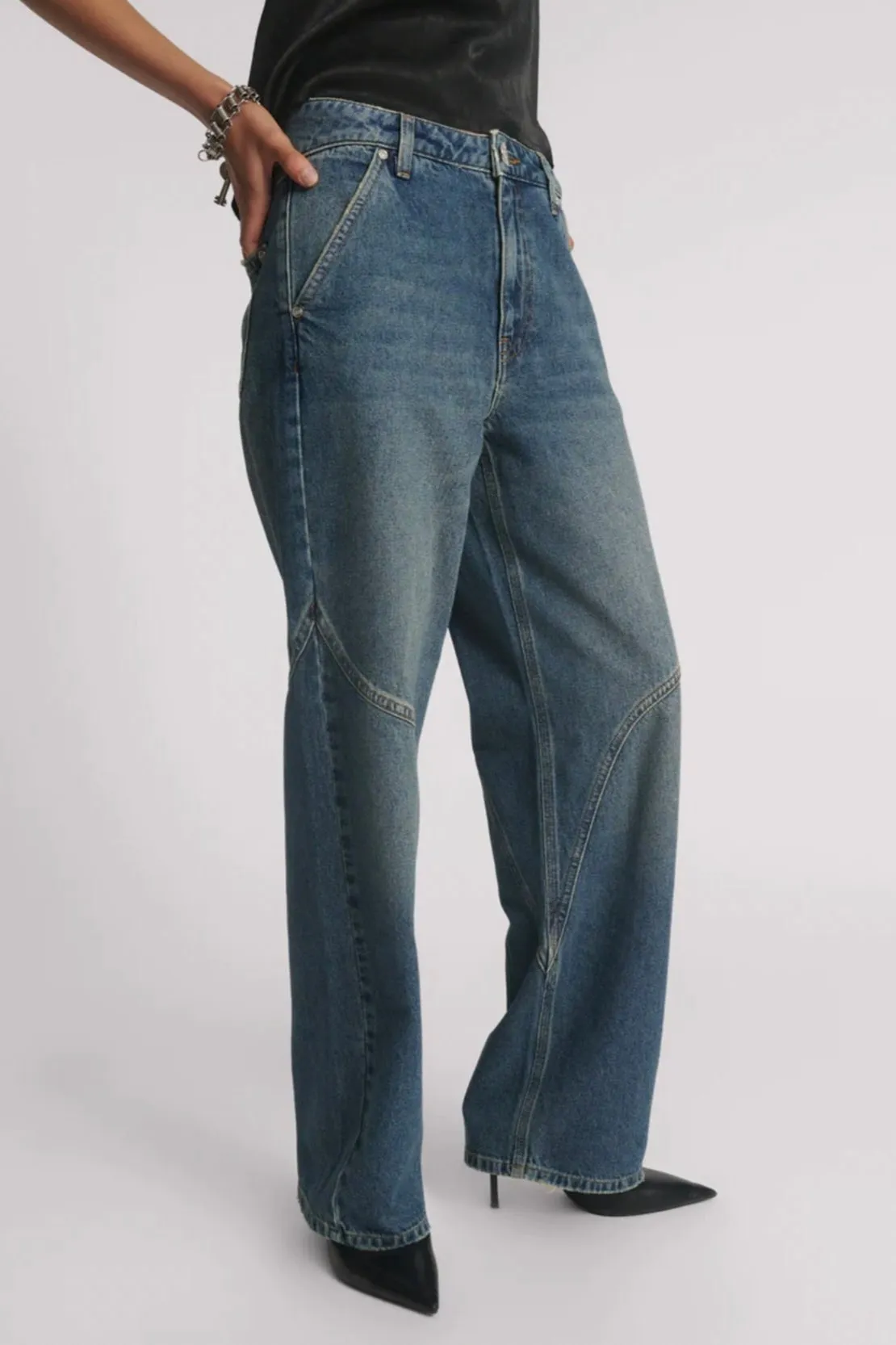 Western Wonder Jeans Blue Thunder