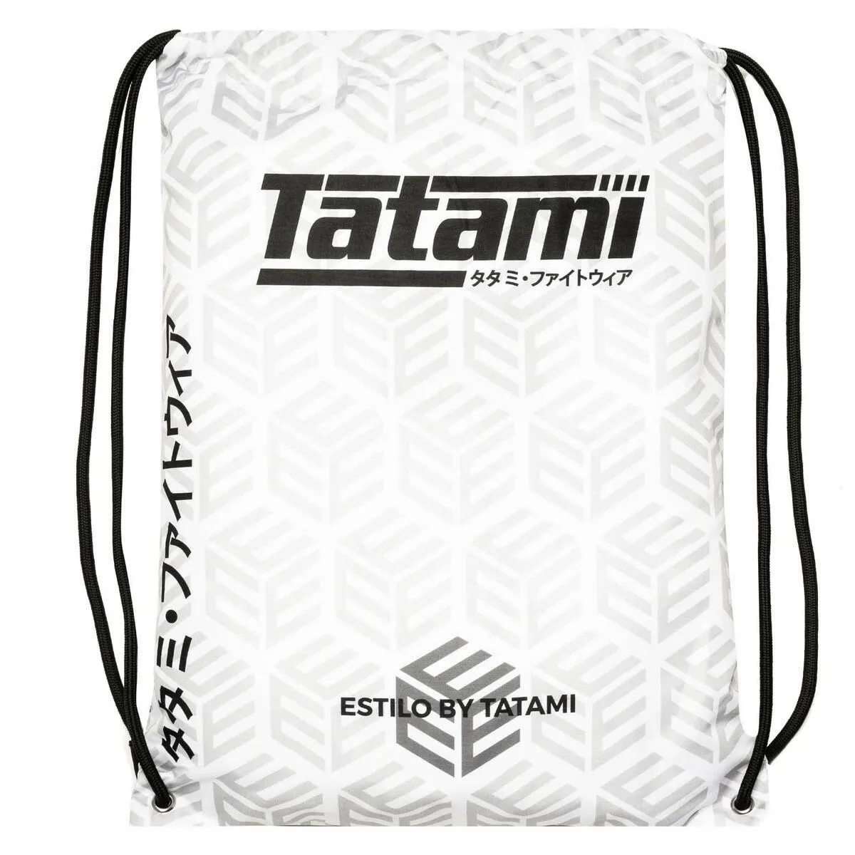 White on White Tatami Fightwear Estilo Black Label Mens BJJ Gi