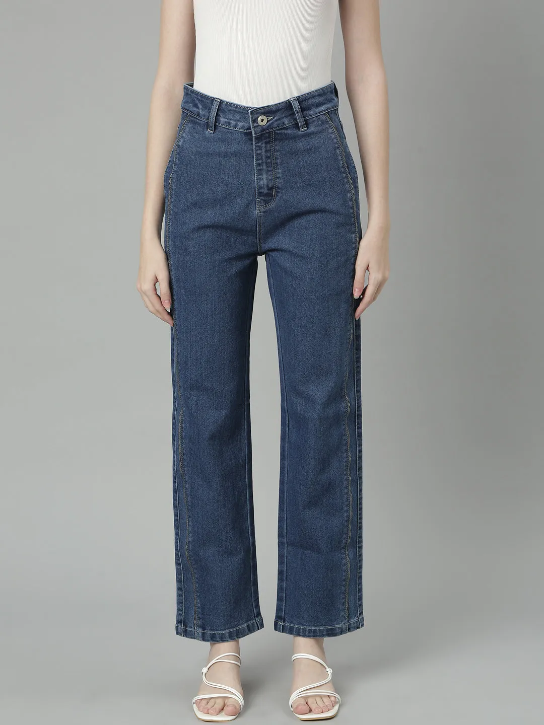 Women Blue Denim Jeans