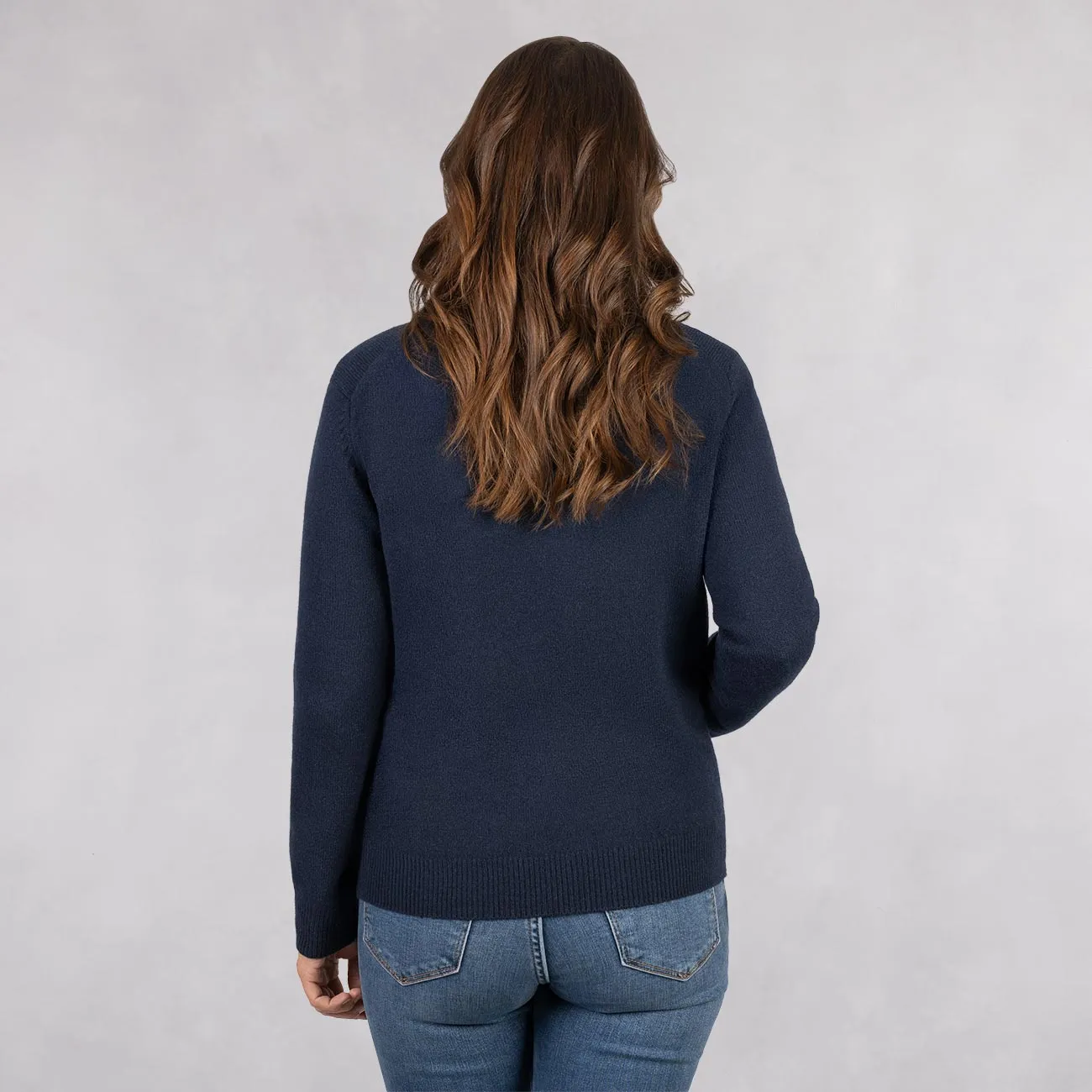 Wool Pullover Round Neck Women