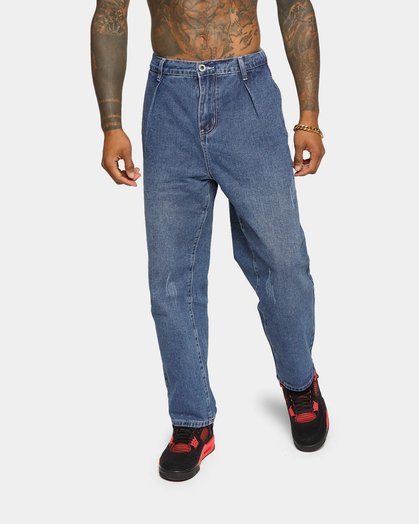 XXIII Jordy Pin Tuck Jeans Blue